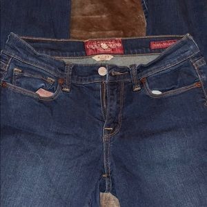 Boo cut Lucky brand Dark wash Jeans